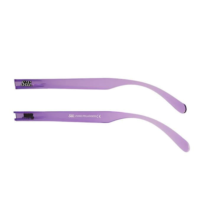 Frosted Purple Arms-Sili Sunglasses