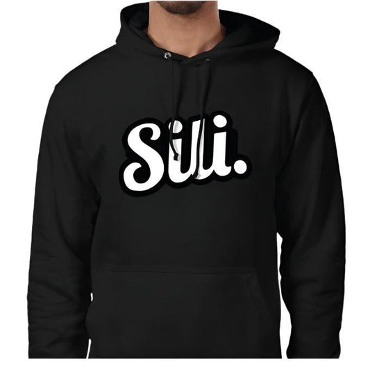Sili Sunglasses Full Logo Hoody Black-Hoody-Sili Sunglasses